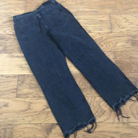 Insane Gene Flip Straight Black Jeans NWT - Picture 6 of 8